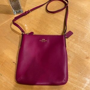 Coach leather crossbody